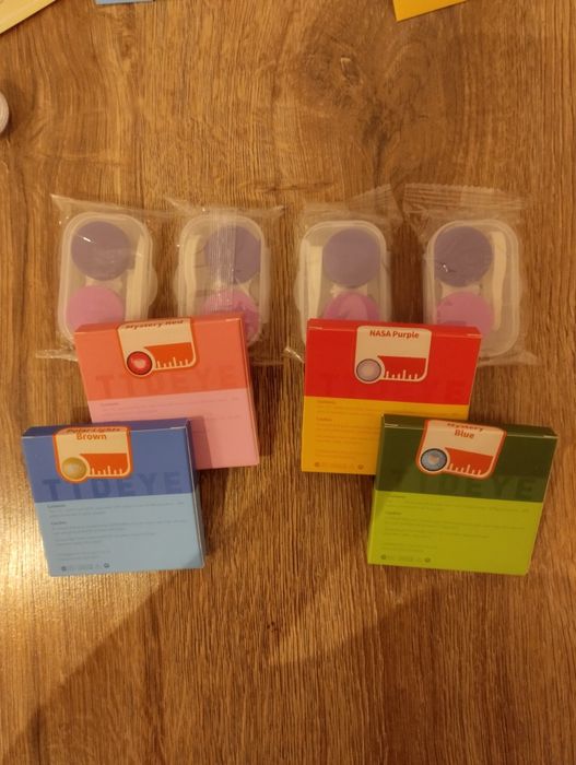 Kolorowe soczewki TTD EYE