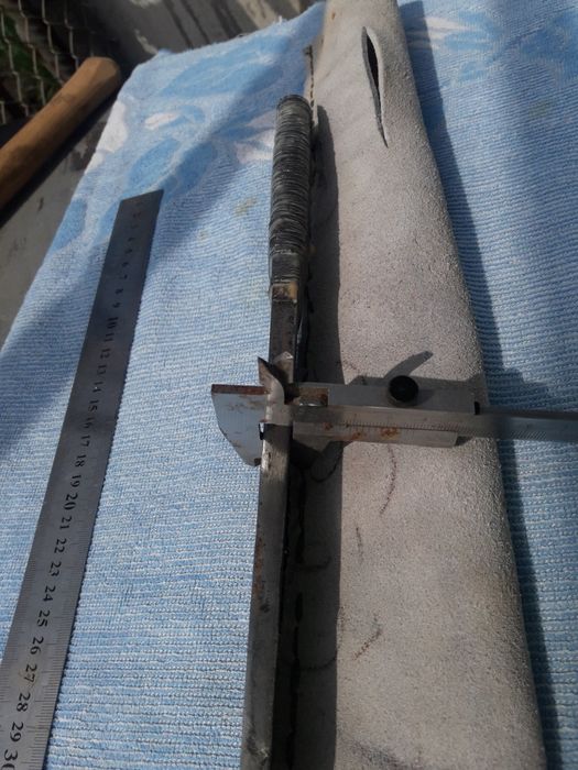 Мачете кований толстий