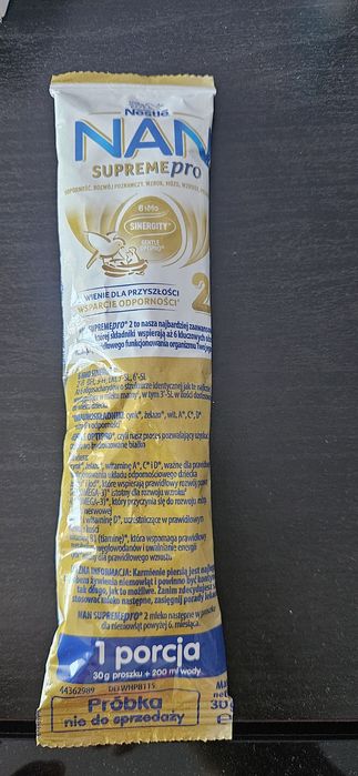 Mleczko do sprzedania Nan /saszetki
