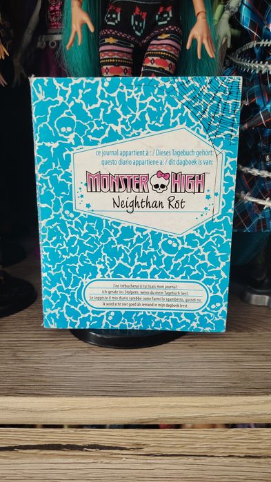 Monster High Neighthan Rot pamiętnik (opis)