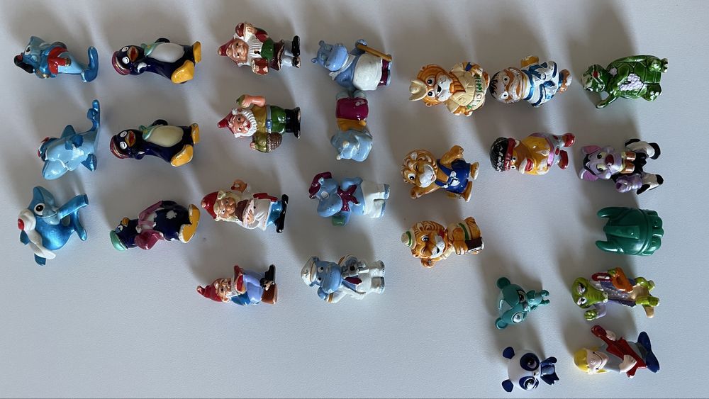 Figurki z jajek Kinder niespodzianka używane