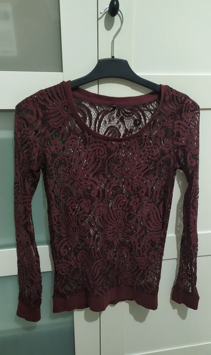 Bluzka damska koronka