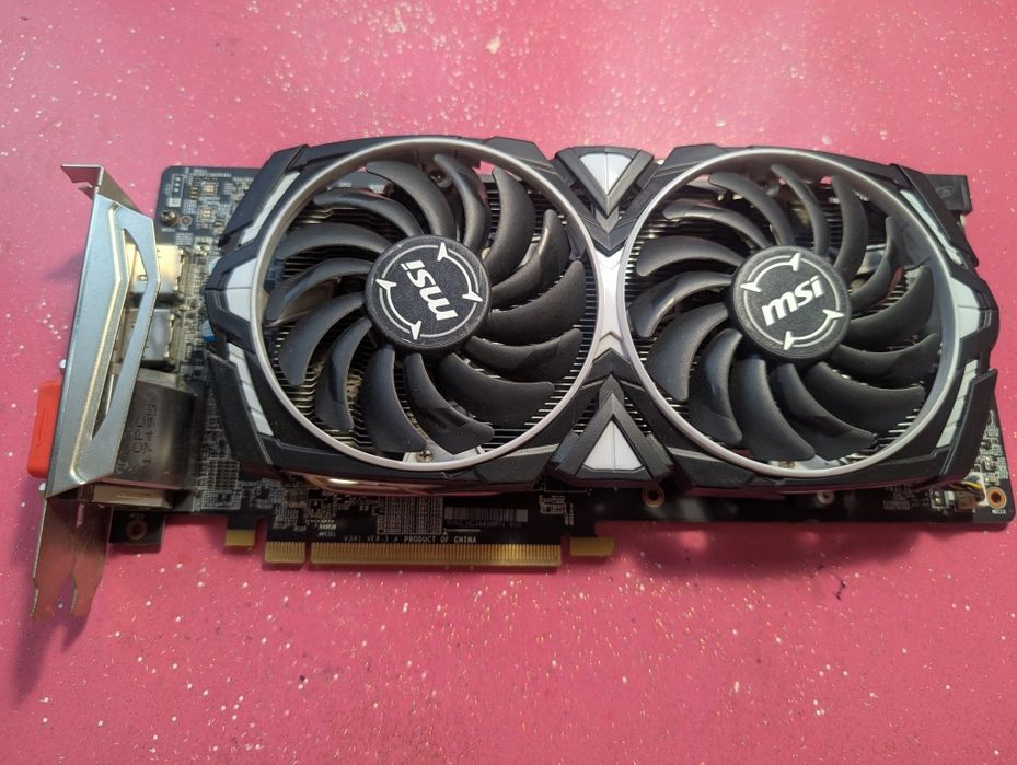 Відеокарта MSI Radeon RX580 Armor 4G OC