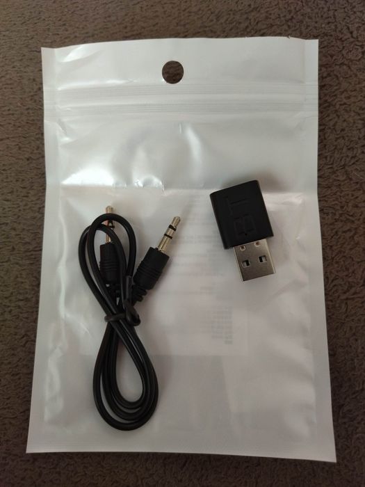 Bluetooth 5.0 адаптер KN320 2в1 приймач, передавач