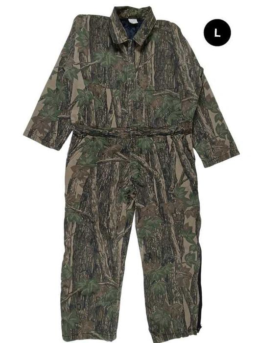 Kombinezon L ocieplany myśliwski camo jesień–wiosna