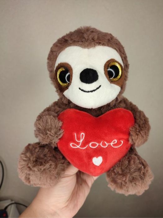 Дитяча м'яка іграшка Лінивець коричневий Livarno home Німеччина