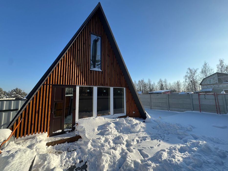 № продаж Каркасний будинок A-Frame з ділянкою 5 соток Камʼяна гора