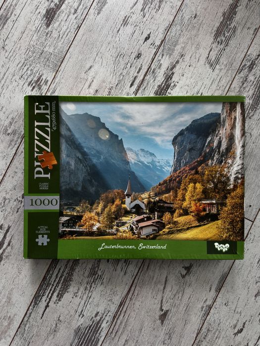 Пазли Lauterbrunnen, Switzerland, 1000 елементів