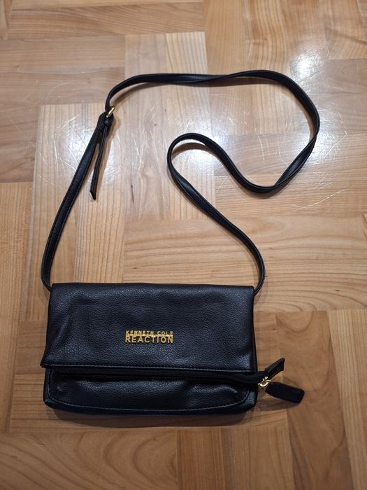 Torebka czarna Kenneth Cole Reaction,