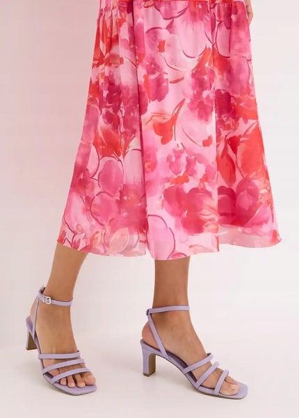 B.P.C sukienka siateczkowa midi wzory 44/46.