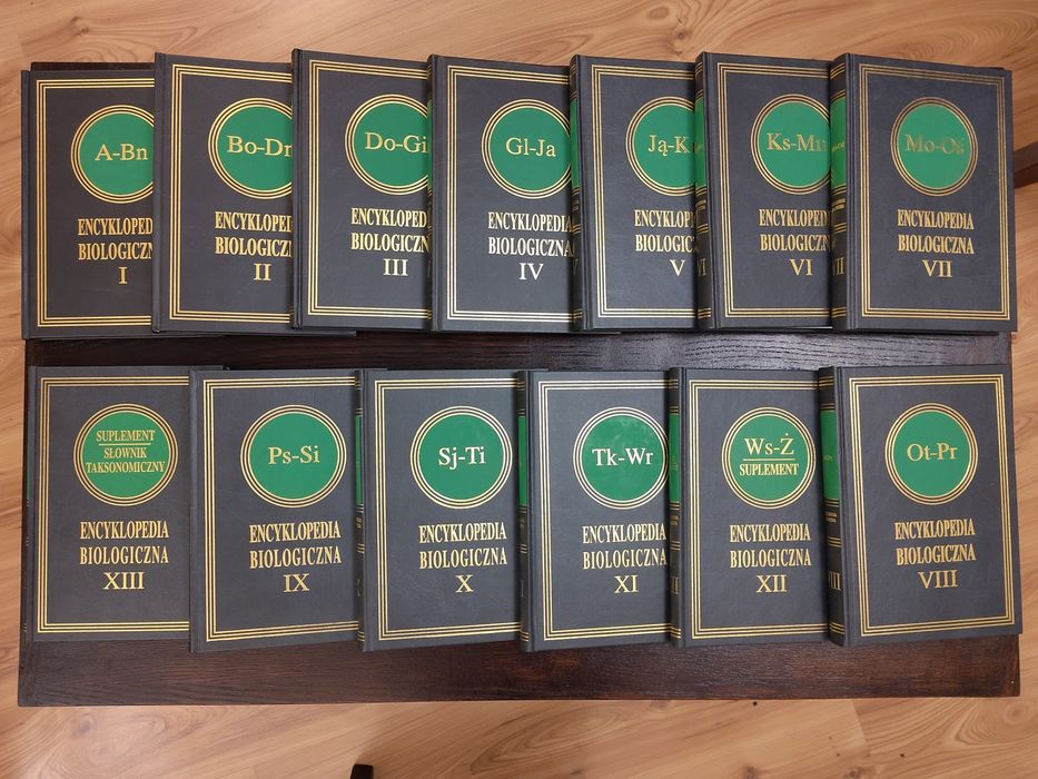Encyklopedia biologiczna 13 Tomów
