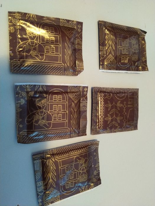 Pacotes de açúcar da Delta