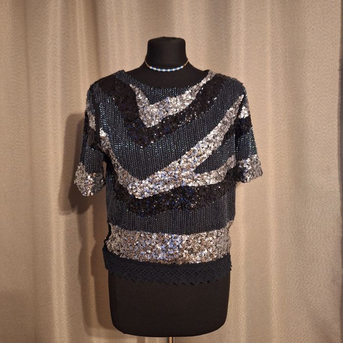 Bluzka cekinowa S 36 sylwester święta wyjściowa