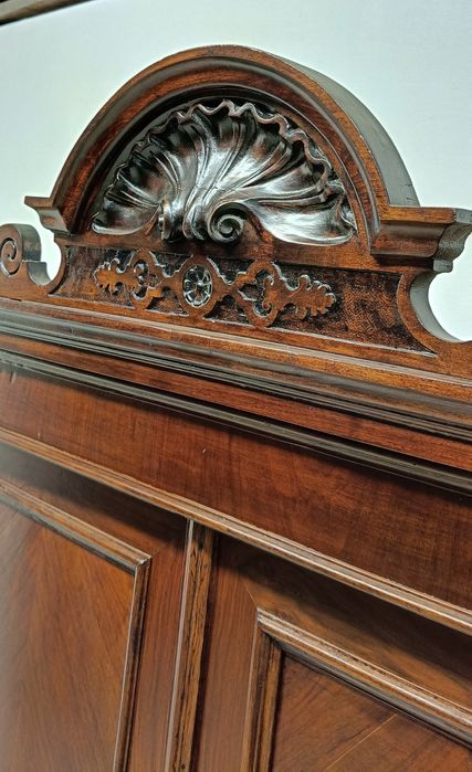 szafa mieszczańska drewniana eklektyczna stara koniec XIXw