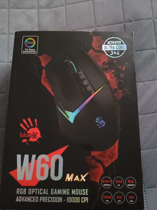 Myszka gamingowa bloody w60max