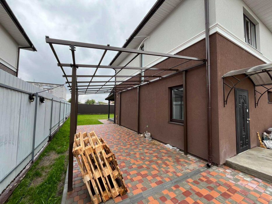 Готове рішення НАВІС ЗБЕРИ САМ, різні розміри, ПОФАРБОВАНИЙ автонавіс