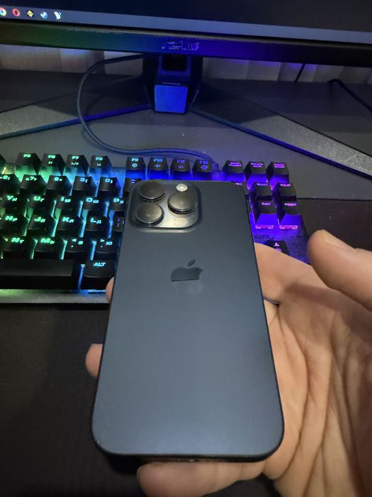 iphone 15 pro blue titanium 128gb