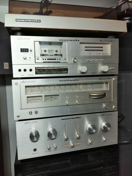 Aparelhagem marantz vintage
