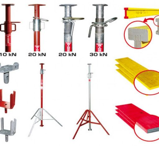Wynajem wypożyczalnia stempli budowlanych stemple podpory budowlane