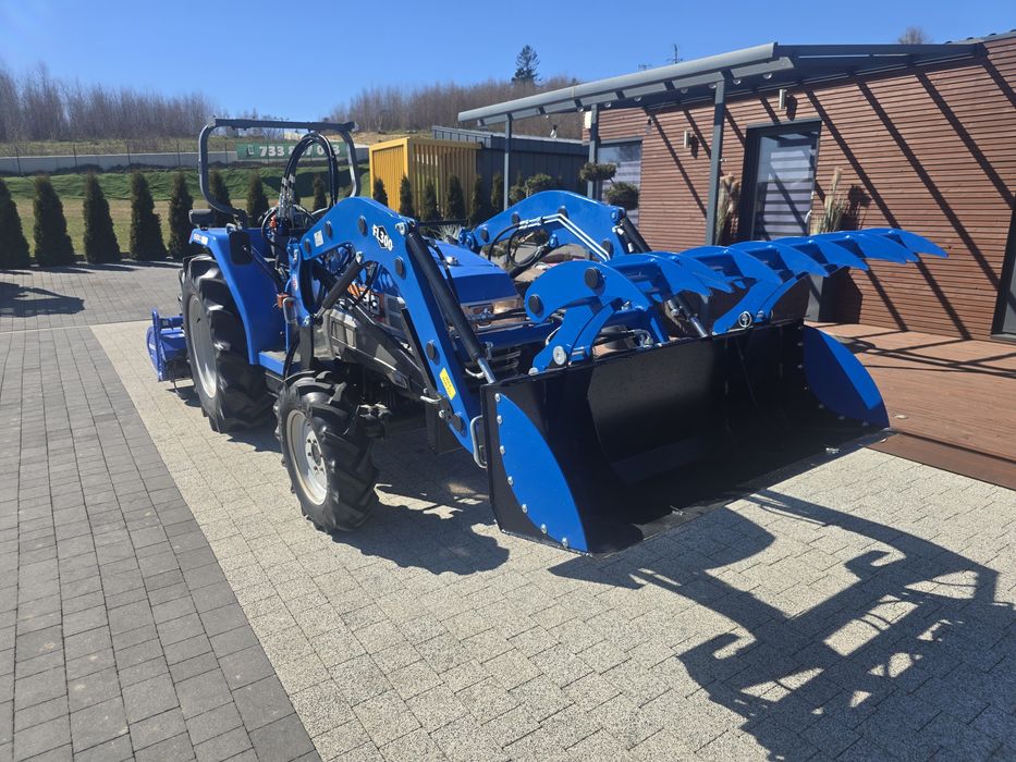REZERWACJA !PROMOCJA! Mini ciągnik iseki 33KM,ładowacz czołowy, japoński, 4x4,traktor glebogryzarka