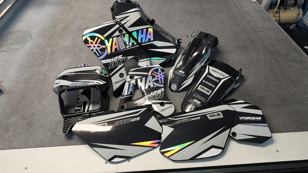 Kits de autocolantes personalizados para motas, atv, mx, motas de água