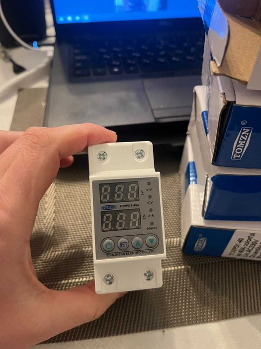 Реле контроля напряжения TOMZN[TOVPD1-40-EC]-40A!