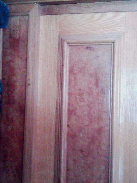 2 moveis de apoio em carvalho e nogueira