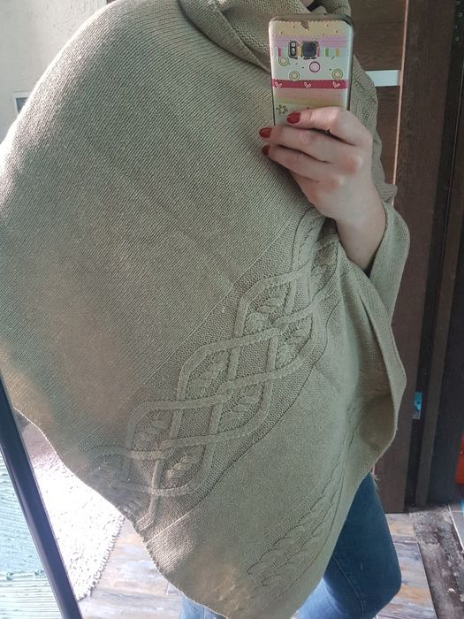 Пончо reserved накидка