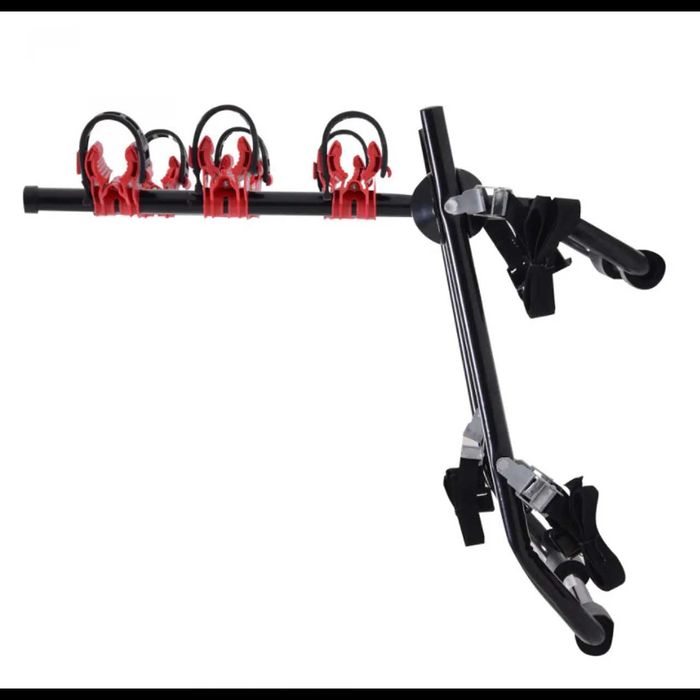 D50-Suporte Bicicletas Carro 3 Bicicletas Universal Carga 40 kg