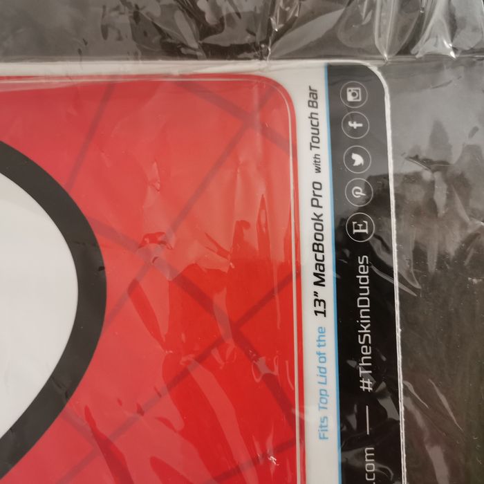 Capa para MacBook 13 pro homem aranha