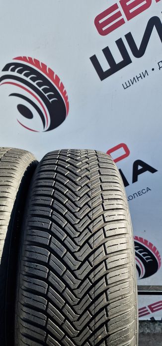 Всесезонка 195/65/R15 2шт 6.8 мм Continental Колеса Шини Резина Склад