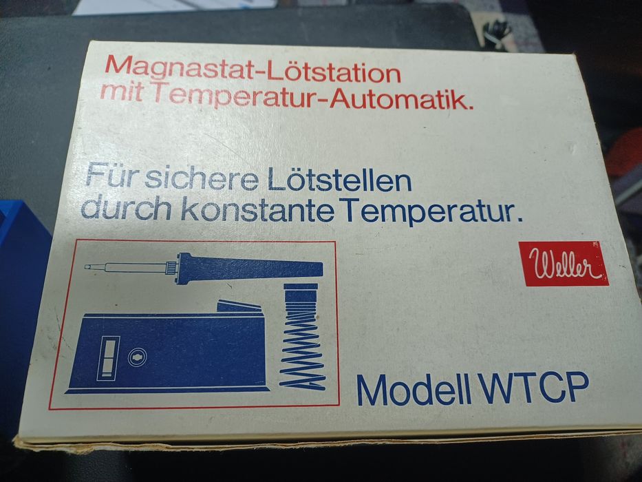 Estação soldadura weller