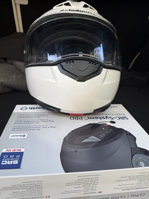 Kask Schuberth c 3 pro z systemem rider cardo bluetooth Schuberth