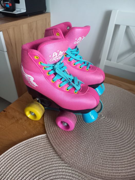 Wrotki różowe super
