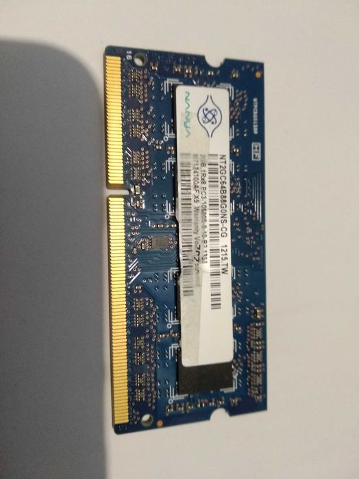 Оригинальная оперативная память для ноутбука 2 Gb, Nanya!