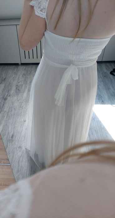 Sukienka ślubna wyprana