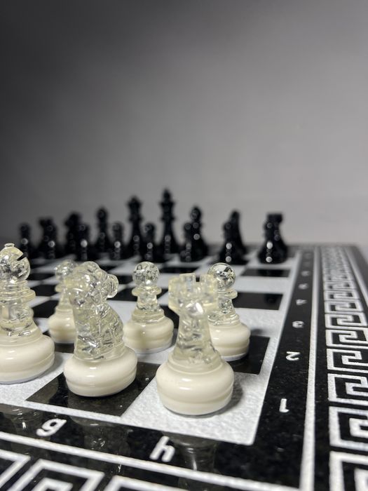 Шахмати ручної роботи з каменю