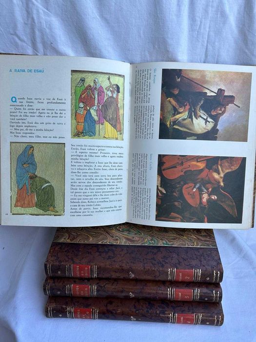 Coleção "Histórias da Bíblia" — 4 volumes completos