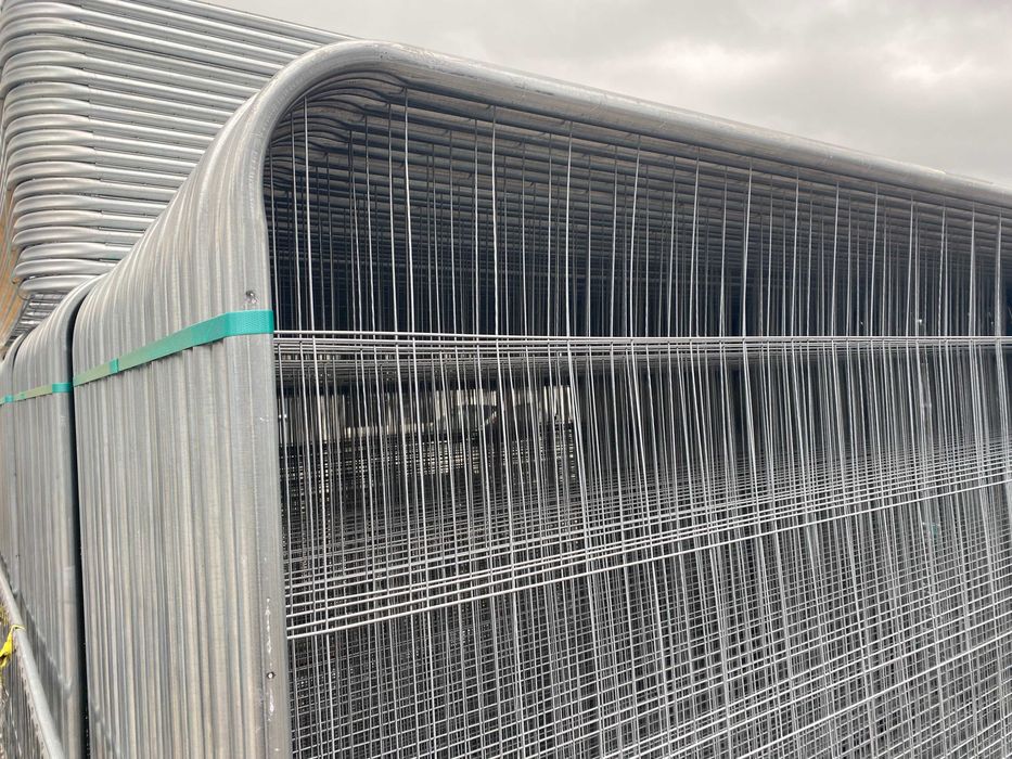 Ogrodzenie tymczasowe Ogrodzenia panel ażurowy 3,5x2m płot barierki