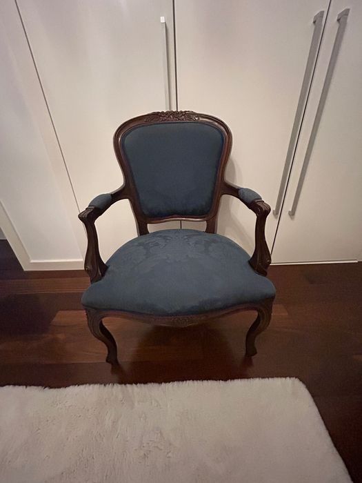 Cadeirão estilo francês