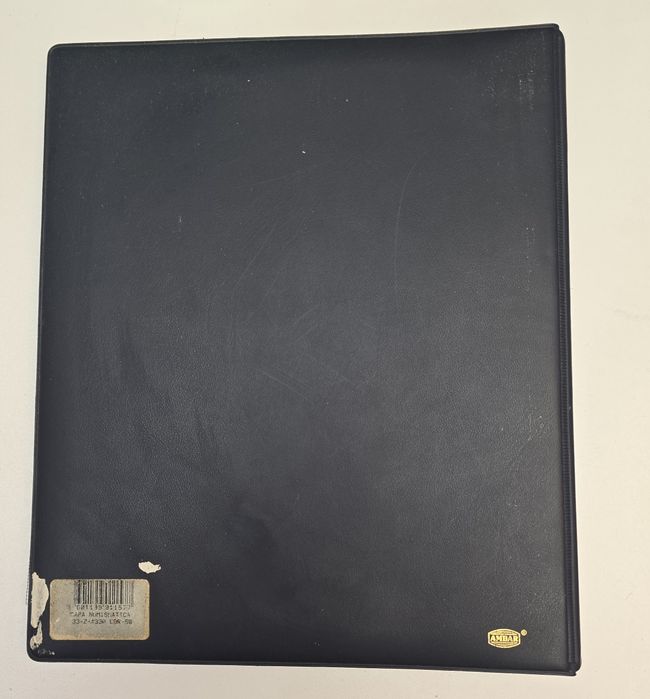Capa de colecção de moedas