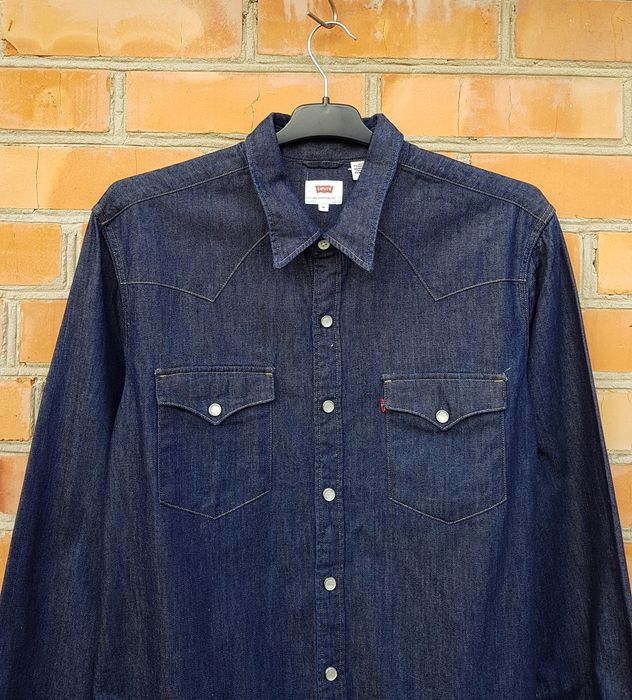 Levi's Barstow Western Denim Shirt джинсова сорочка оригінал M