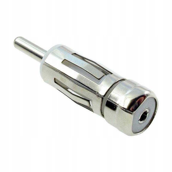 Adapter antenowy przejście gniazdo wtyk prosty DIN ISO