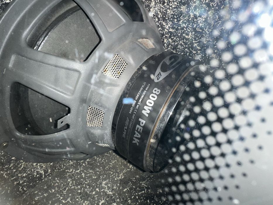 Subwoofer Alpine SBG-1244BP