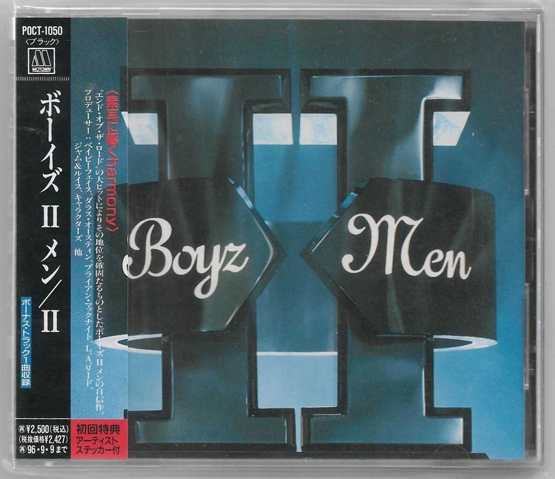 Boyz II Men – II - CD OBI JAPAN Płyta