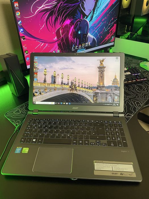 Топ-ноутбук Acer Aspire / FHD IPS / i5 / GT 750M (4GB) / SSD
