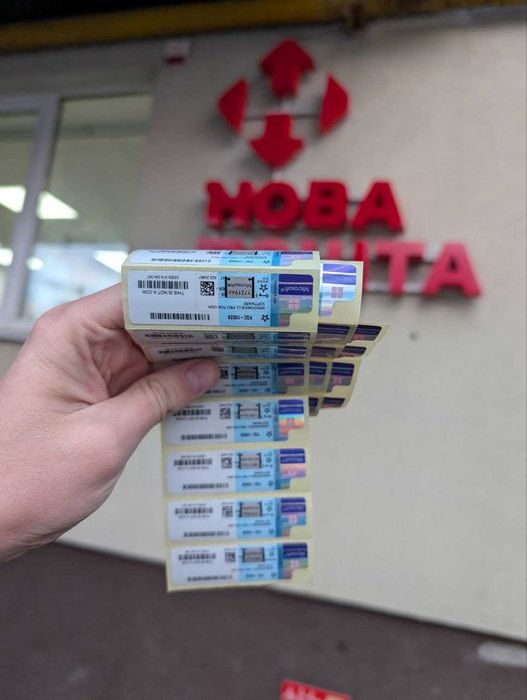 Наліпка Windows 11 Pro Фізична Наклейка ліцензія stickers COA ОРИГИНАЛ