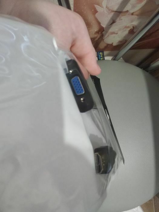 Hdmi vga переходник, адаптер, конвертер новый кабель