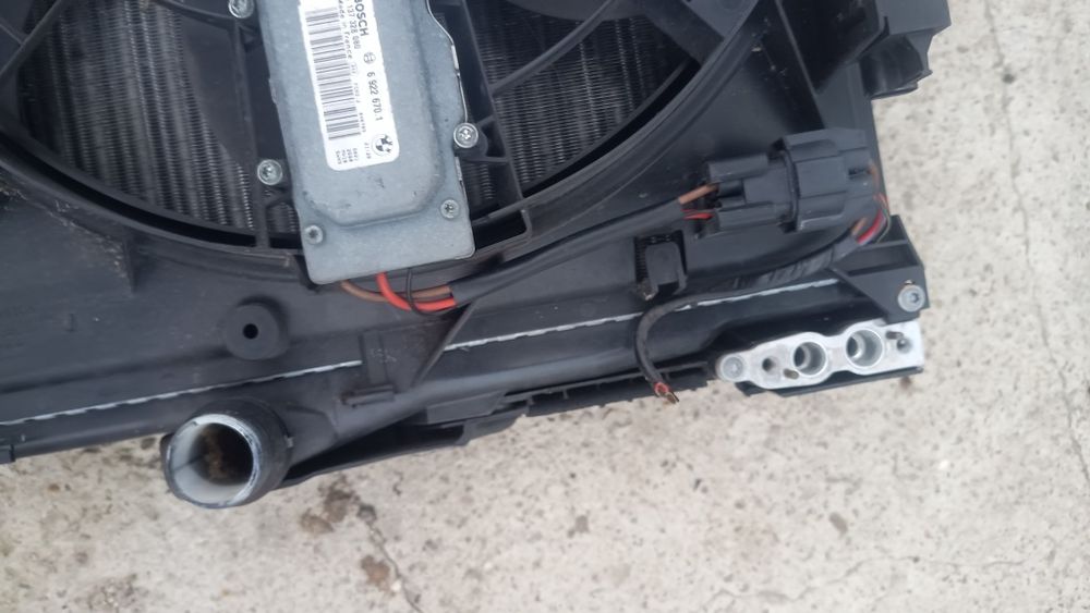 BMW E46 lift n46 chłodnice wody klimatyzacji wentylator komplet