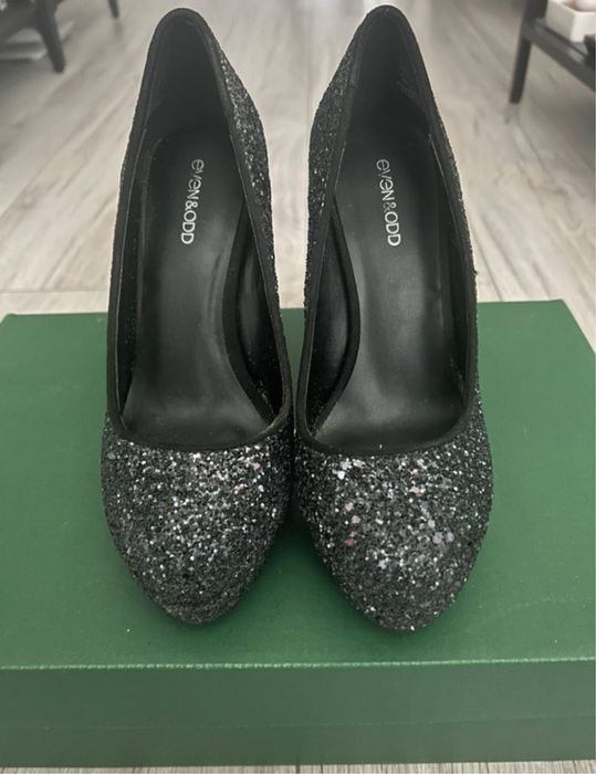 Szpilki czarne wysokie